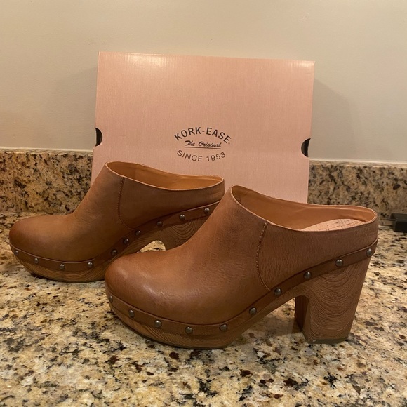 KorkEase Shoes Korkease Brown Leather Clog Poshmark
